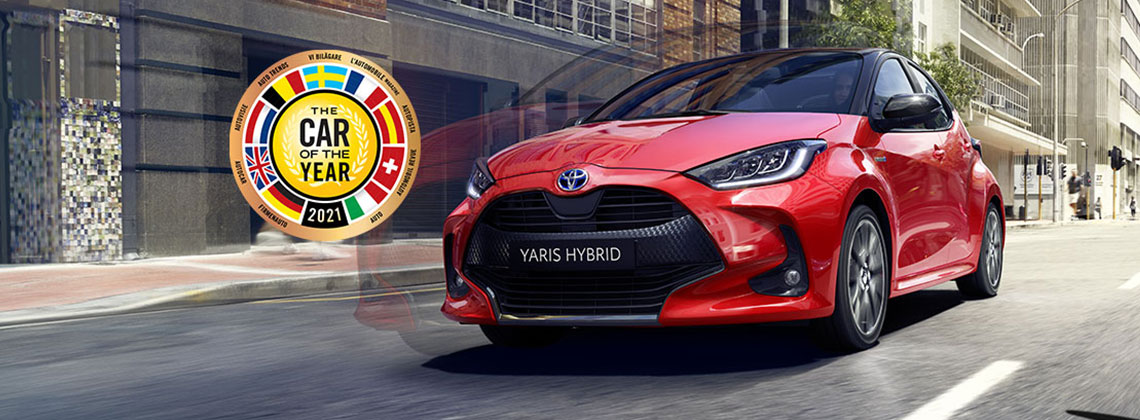 TOYOTA YARIS: AUTO DELL'ANNO 2021