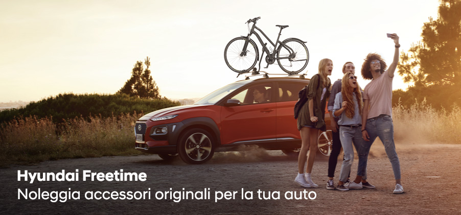 Hyundai Freetime: Noleggia accessori originali e scopri i Kit disponibili