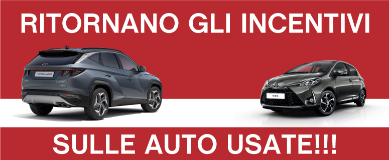 Ritornano gli Incentivi (2022) sulle auto Usate