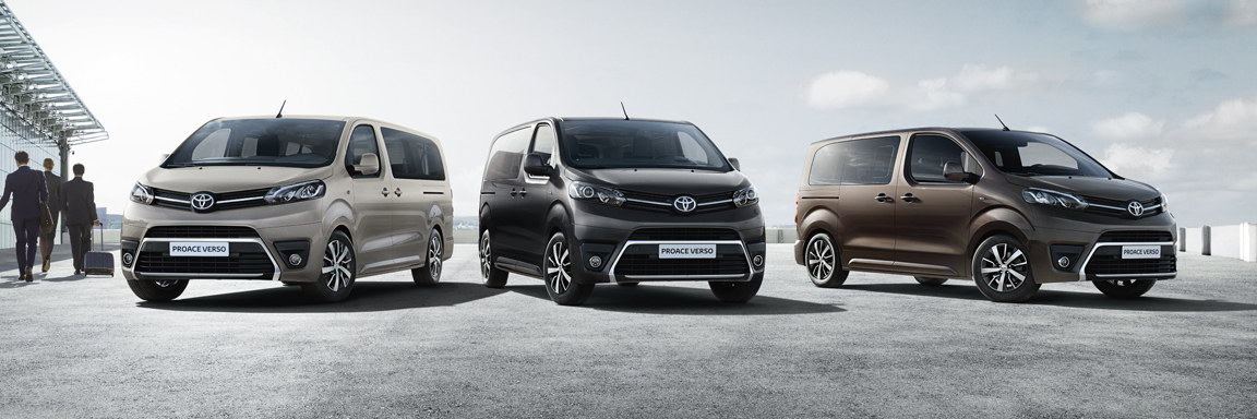 Toyota Proace Verso: scopri il più adatto alle tue esigenze.