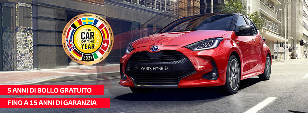Toyota Nuova Yaris Hybrid - Promozioni e Prezzi